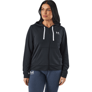 Under Armour - Rival Terry Fz Hoodie Black