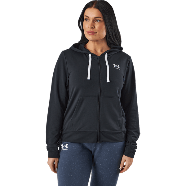 Under Armour - Rival Terry Fz Hoodie Black