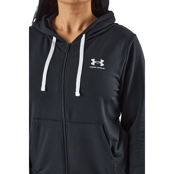 Under Armour - Rival Terry Fz Hoodie Black