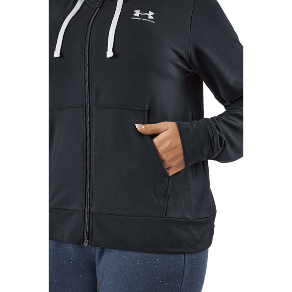 Under Armour - Rival Terry Fz Hoodie Black
