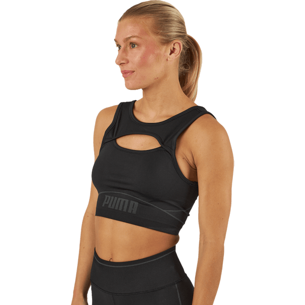 Puma - Formknit Seamless Fashion Bra Puma Black-strong Gray