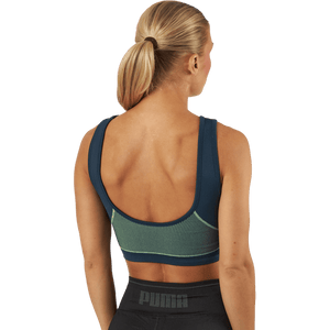 Puma - Formknit Seamless Fashion Bra Dark Night-fizzy Lime