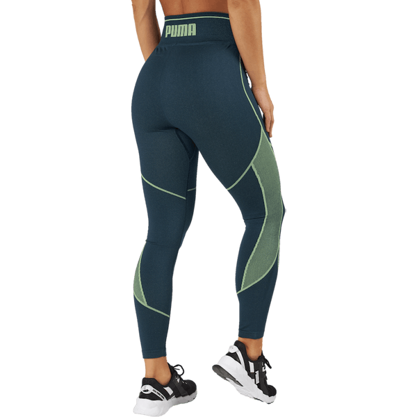 Puma - Formknit Seamless Tight Dark Night-fizzy Lime