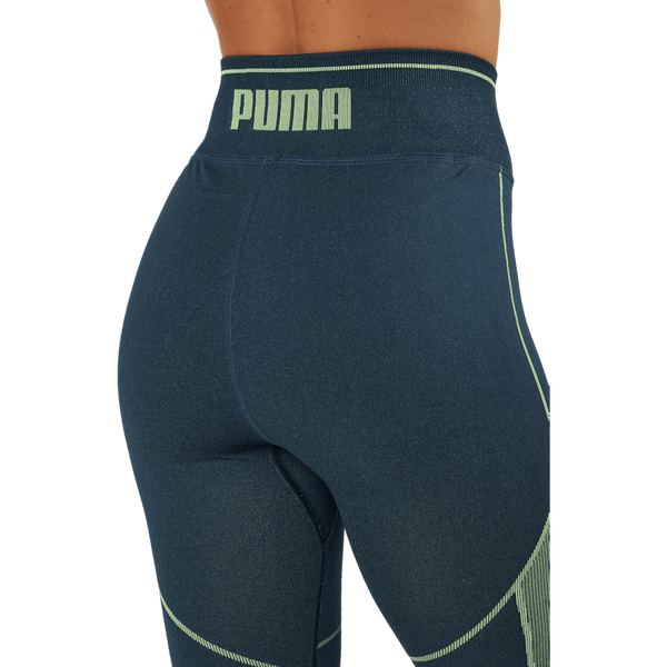 Puma - Formknit Seamless Tight Dark Night-fizzy Lime