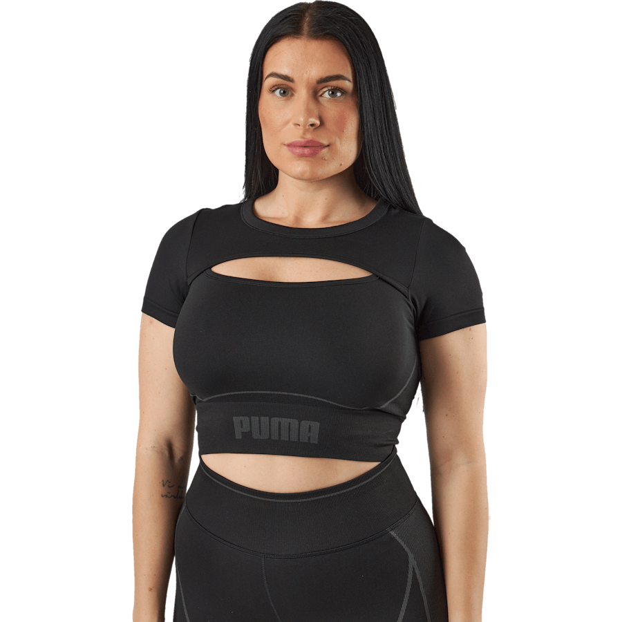 Puma - Formknit Seamless Baby Tee Puma Black-strong Gray