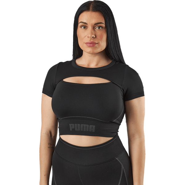 Puma - Formknit Seamless Baby Tee Puma Black-strong Gray