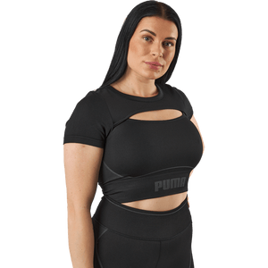 Puma - Formknit Seamless Baby Tee Puma Black-strong Gray