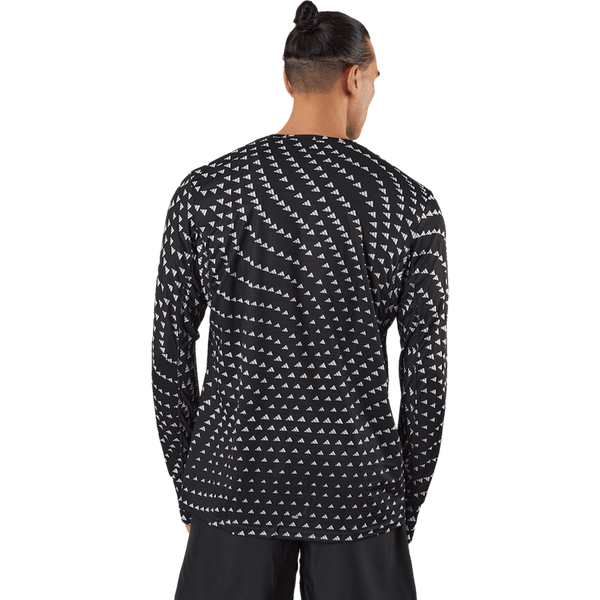 Adidas - Brand Love Graphic Long Sleeve Long-sleeve Top Black