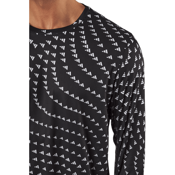 Adidas - Brand Love Graphic Long Sleeve Long-sleeve Top Black