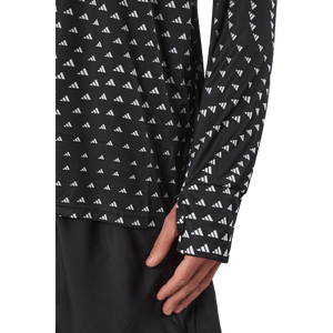 Adidas - Brand Love Graphic Long Sleeve Long-sleeve Top Black
