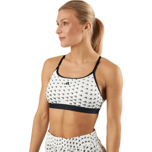 Adidas - Aeroreact Training Light-Support Bra Off White
