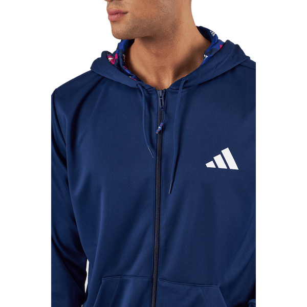 Adidas - Train Essentials Seasonal Training Full-Zip Jacket Dark Blue
