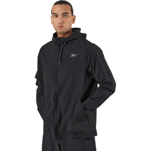 Reebok - Performance Woven Zip-Up Jacket Black