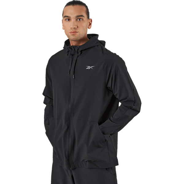 Reebok - Performance Woven Zip-Up Jacket Black
