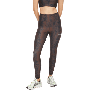 Röhnisch - Printed High Waist Tights Brown Snake