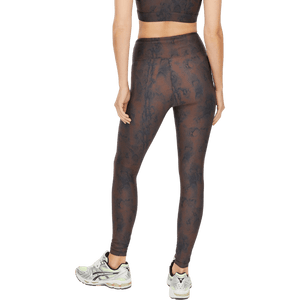 Röhnisch - Printed High Waist Tights Brown Snake