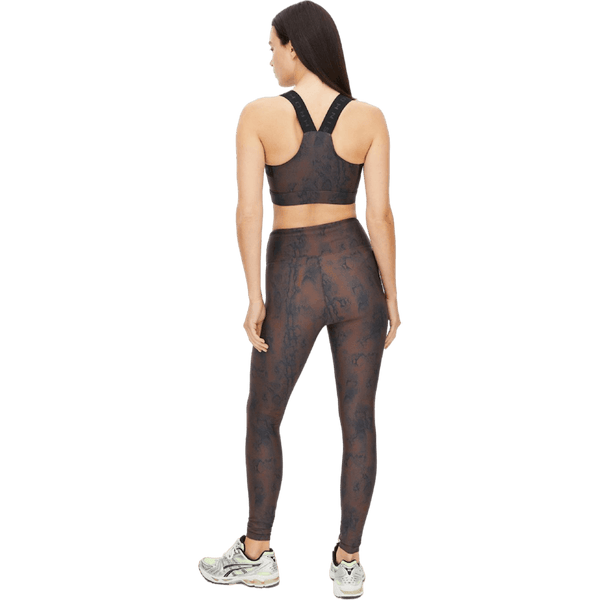 Röhnisch - Printed High Waist Tights Brown Snake