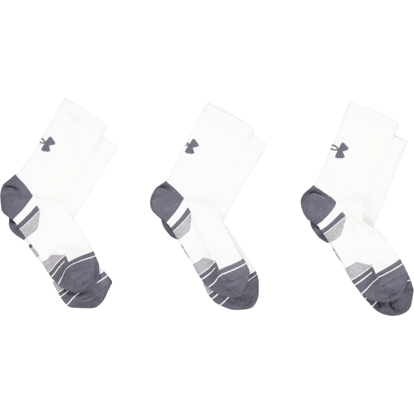 Under Armour - Ua Performance Cotton 3p Mid White