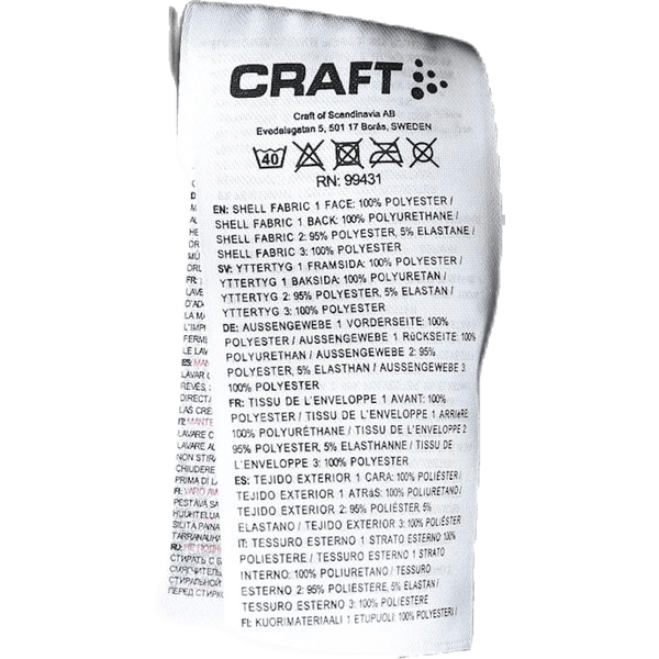 Craft - Verve Rain Jacket Black