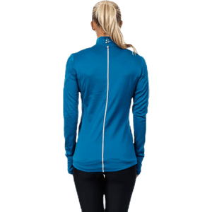 Craft - Tempo Halfzip W Blue/Orange