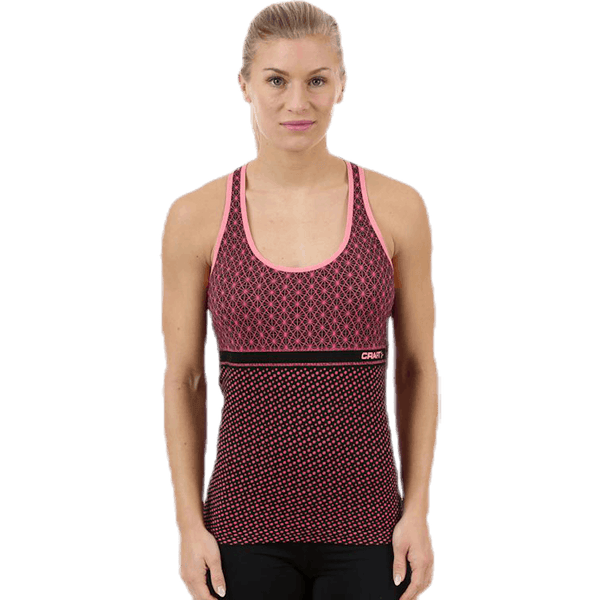 Craft - Core Block Tank W Orange/Black