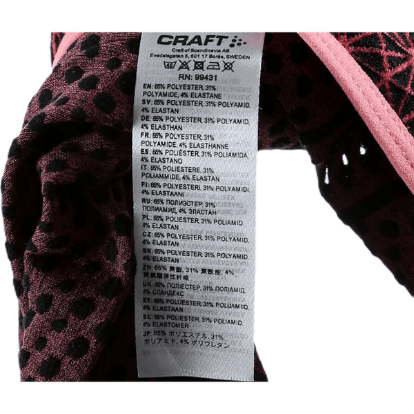 Craft - Core Block Tank W Orange/Black