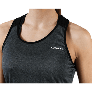 Craft - Eaze Singlet Black/Grey