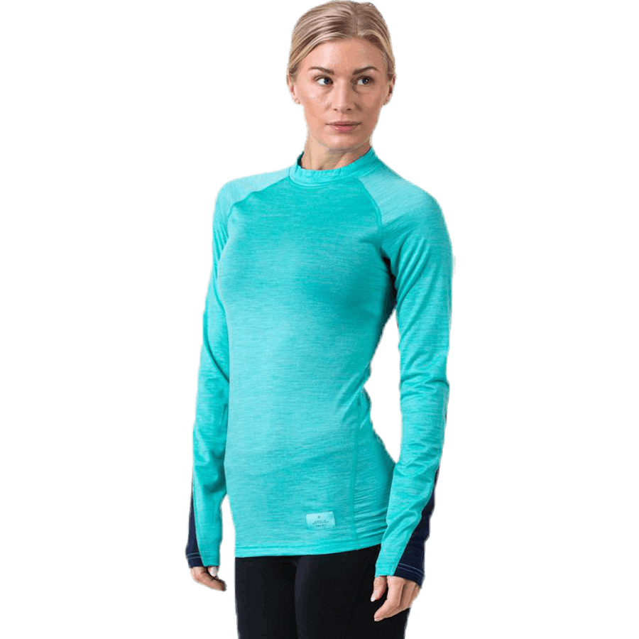 Craft - Merino Lightweight CN LS Green