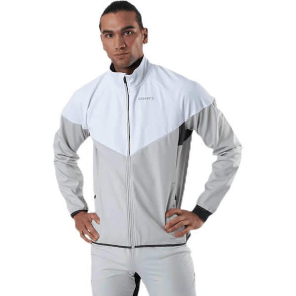 Craft - Glide Block Jacket White/Grey
