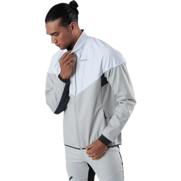 Craft - Glide Block Jacket White/Grey