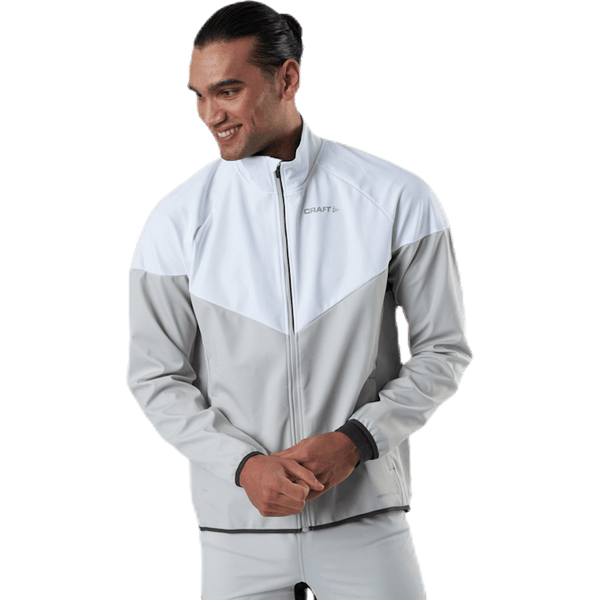 Craft - Glide Block Jacket White/Grey