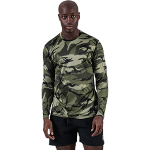 Björn Borg - Axton Perf LS Tee Patterned/Black