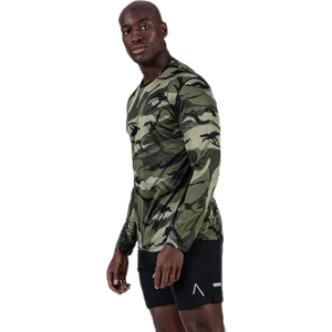 Björn Borg - Axton Perf LS Tee Patterned/Black