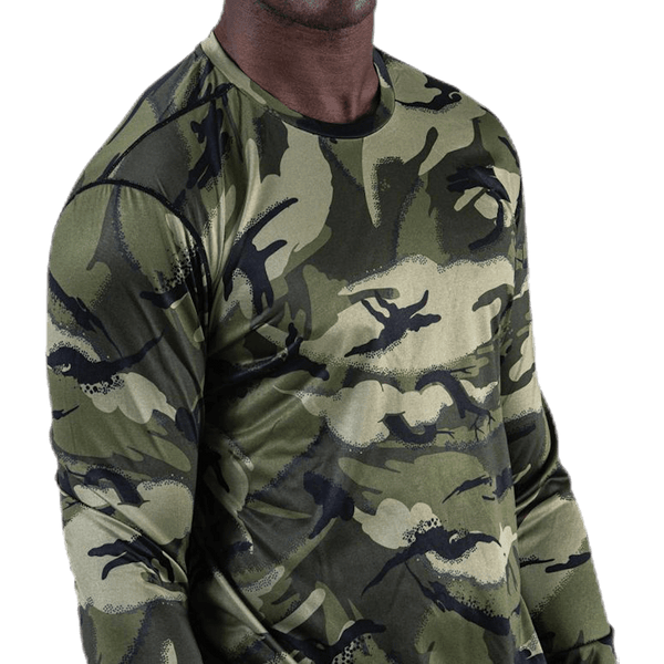 Björn Borg - Axton Perf LS Tee Patterned/Black