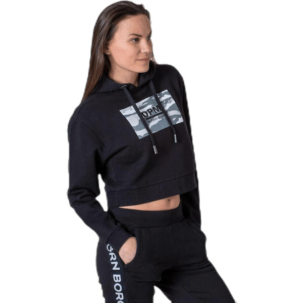 Björn Borg - Cropped Dpm Hood Black
