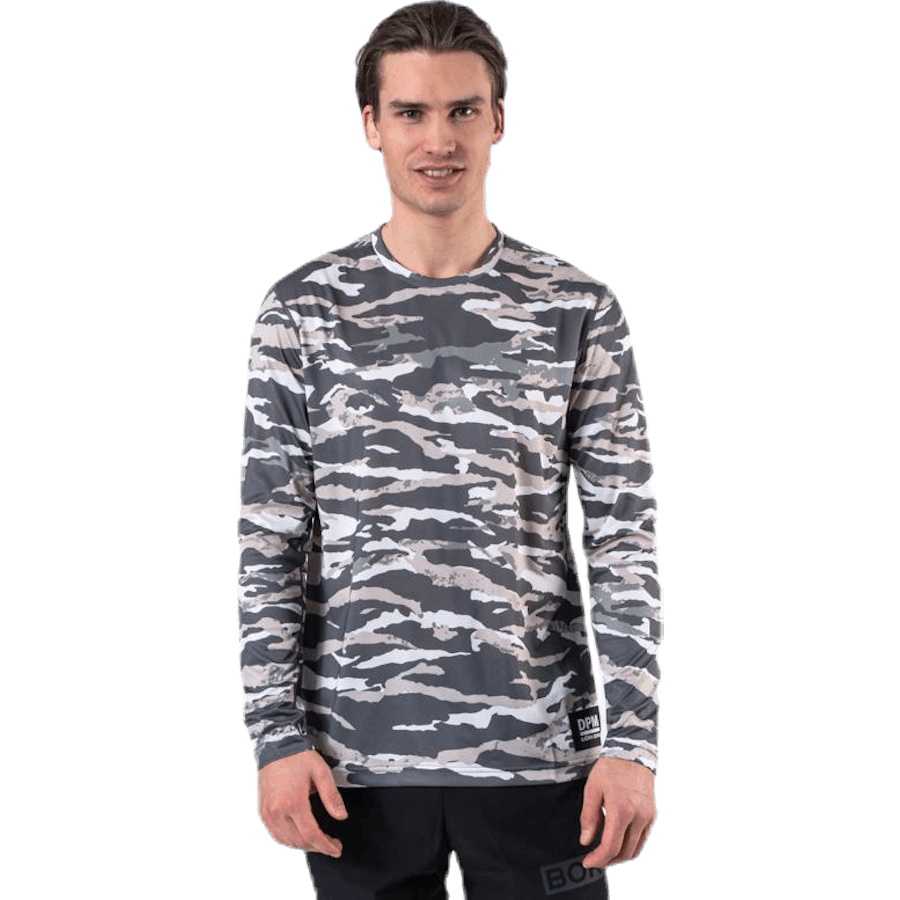 Björn Borg - Axton LS Tee Green/Grey