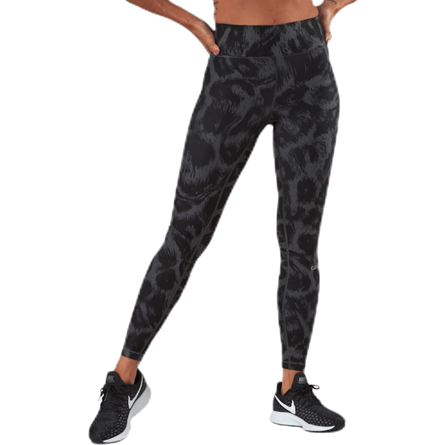Casall - Awake Printed Tights Black/Grey