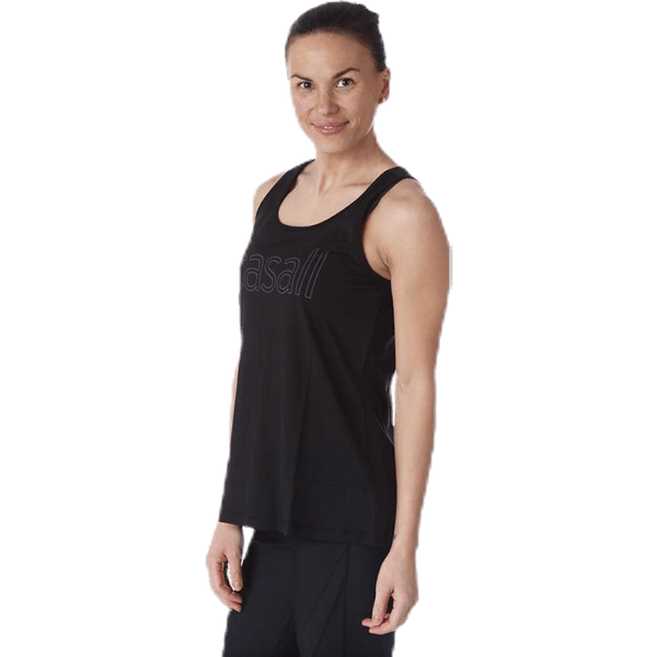 Casall - Logo Relaxed Tank Black