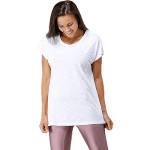 Casall - Raw Elastic Tee White