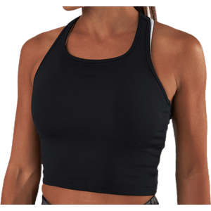 Casall - Bold Rib Crop Tank Black