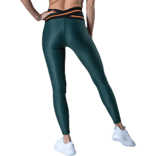 Casall - Fearless High Waist 7/8 Tights Green