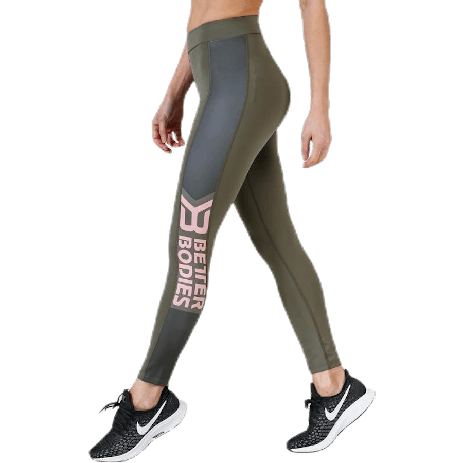 Better Bodies - Chrystie High Tights Green