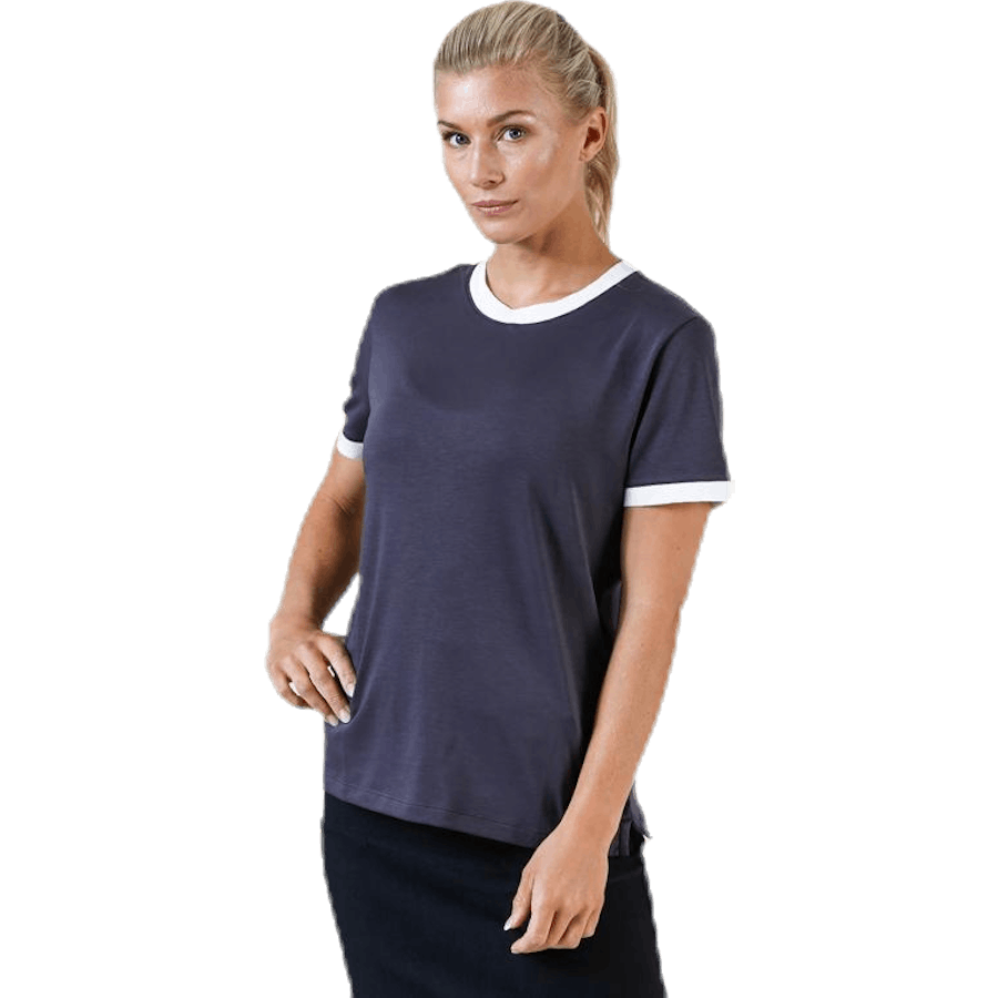 Nike - Ringer Top SS Blue/White