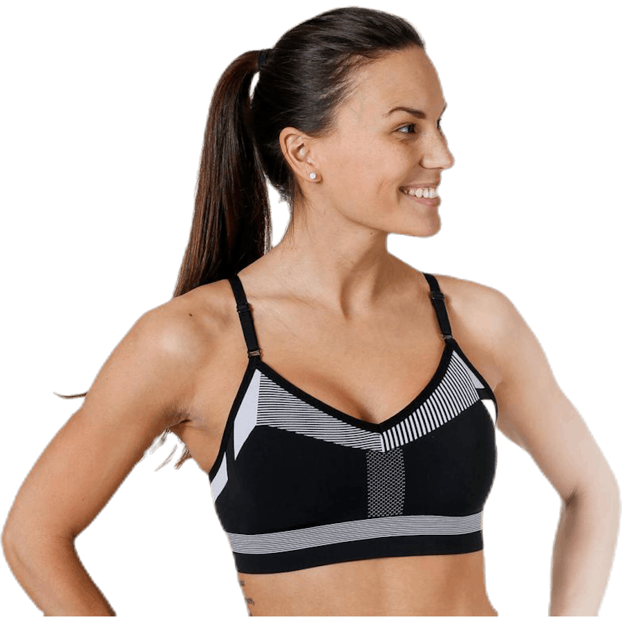 Nike - Flyknit Indy Bra White/Black