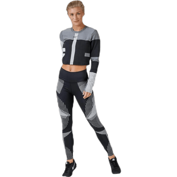 Nike - Run Tech Pack Knit Top LS Black/Grey