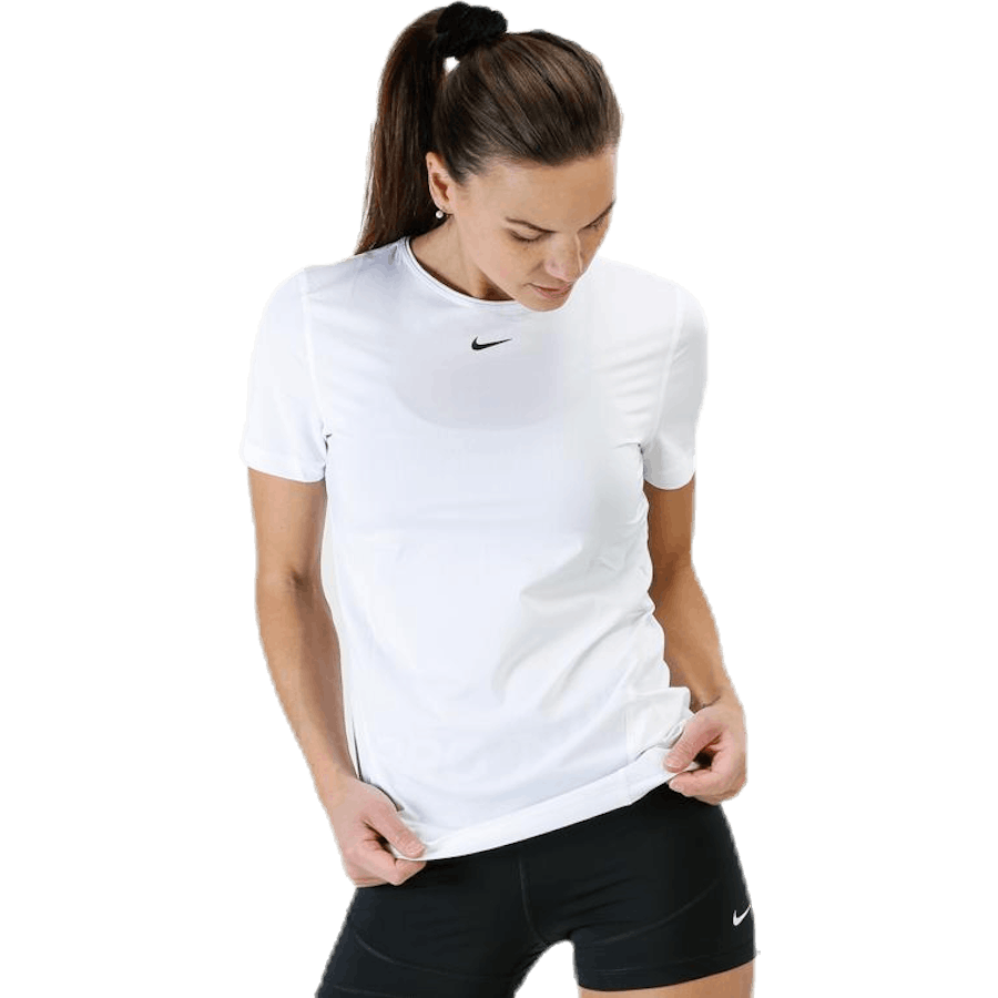 Nike - Pro Top SS All Over Mesh White