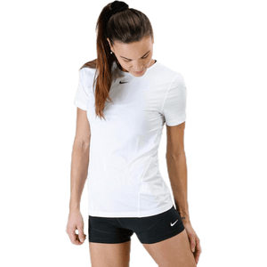 Nike - Pro Top SS All Over Mesh White