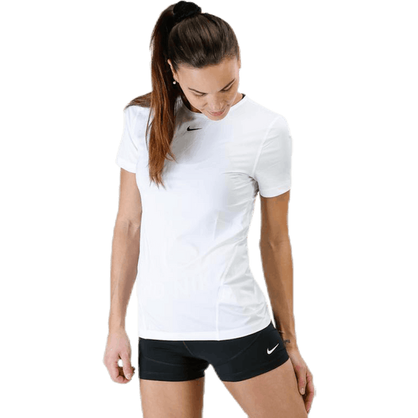 Nike - Pro Top SS All Over Mesh White