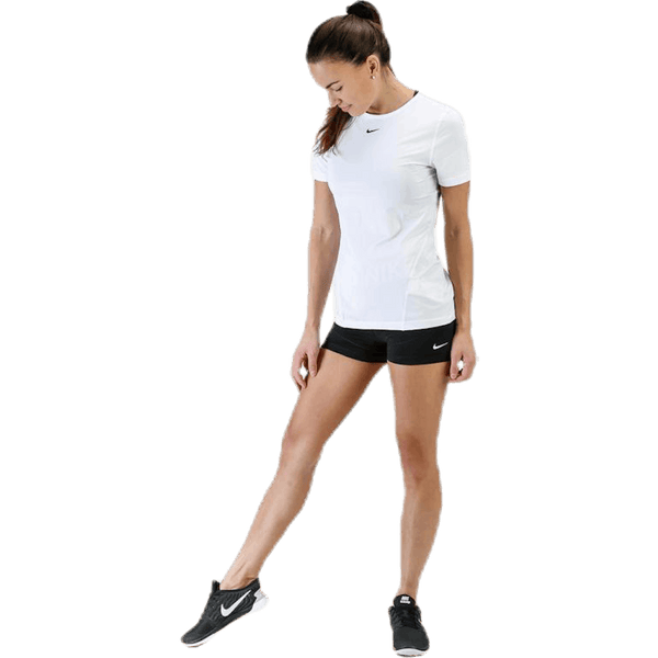Nike - Pro Top SS All Over Mesh White