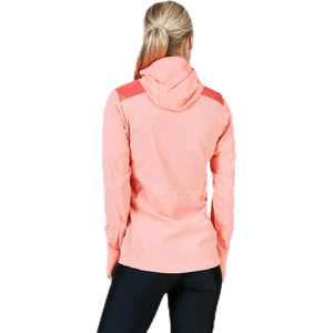 Salomon - Haloes Down Hybrid Hoodie Pink